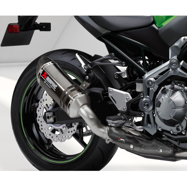Kawasaki Akrapovic carbon exhaust